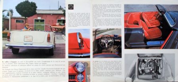 Alfa Romeo 2000 Spider Modelprogram 1959 Carbrochure (1594)